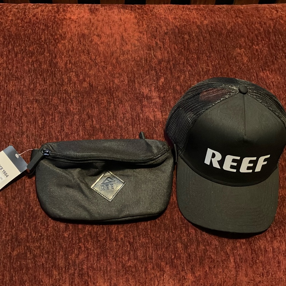 REEF Cap and Fanny Pack